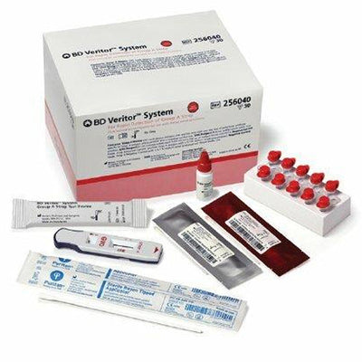 BD Veritor System for Rapid Strep A Testing Kit, 30 Test Box