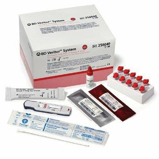 BD Veritor System for Rapid Strep A Testing Kit, 30 Test Box