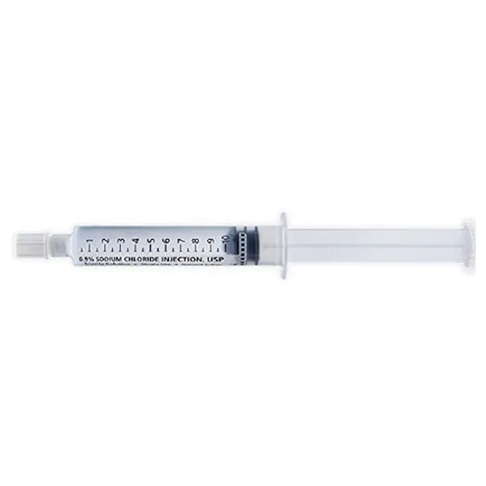 BD Saline Flush Syringe (Sodium Chloride 0.9%) PosiFlush 10 mL, 30/box