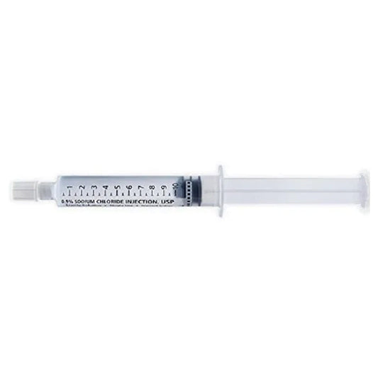 BD Saline Flush Syringe (Sodium Chloride 0.9%) PosiFlush 10 mL, 30/box