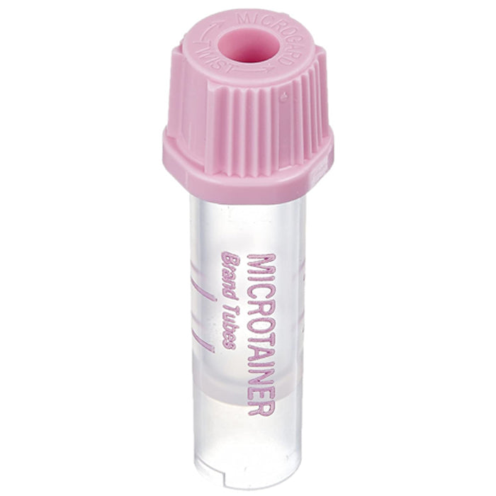 BD Microtainer Capillary Blood Collection Tubes with K2EDTA and Microgard Closure 15.3 x 46mm, 50/box