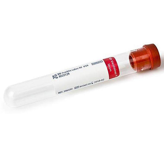 Venous Blood Collection Tubes 10 mL BD Vacutainer Glass 16mm x 100mm, 100/box