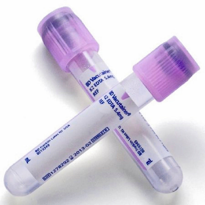 BD Vacutainer EDTA Blood Collection Tubes 10 mL with Hemogard Closure ...