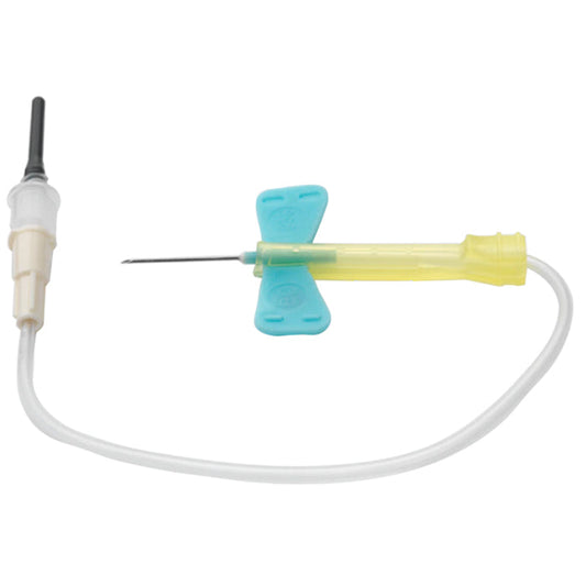 BD Vacutainer Blood Collection Set 23 gauge x 3/4" with 12" Tubing and Luer Adapter, 50/pk