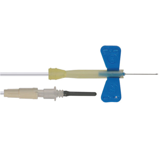 BD Vacutainer Blood Collection Set 25 gauge x 3/4" with 12" Tubing & Luer Adapter, 50/pk