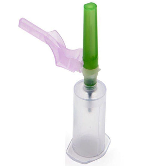 BD Vacutainer Eclipse Blood Collection Needles with Pre-Attached Holder 22 Gauge X 1.25” Thin Wall, 100/case