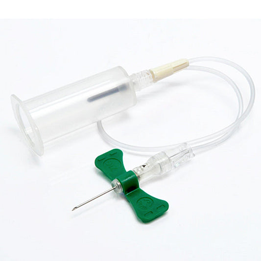BD 368656 Vacutainer Push Button Blood Collection Sets 23 Gauge x 3/4" with 12" Tubing and Holder, 20/box