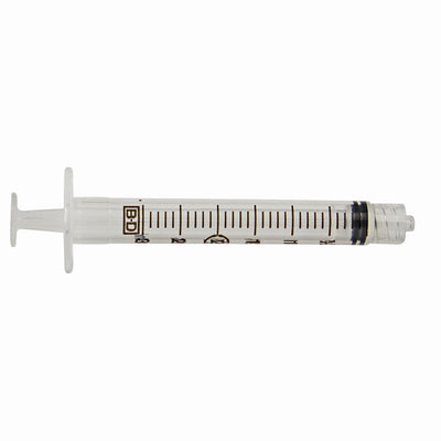 BD Plastipak 3 mL General Purpose Syringe with Luer Lok Tip Without Safety 200/Box