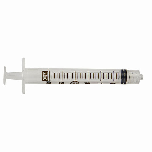 BD Plastipak 3 mL General Purpose Syringe with Luer Lok Tip Without Safety 200/Box
