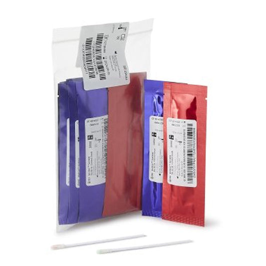 BD Veritor System 10 Flu A+B Control Swab Sets For BD Veritor System Reader and Flu A+B Test, 10 Sets per Box