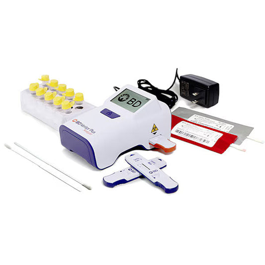 BD Veritor System 10 Flu A+B Control Swab Sets For BD Veritor System Reader and Flu A+B Test, 10 Sets per Box
