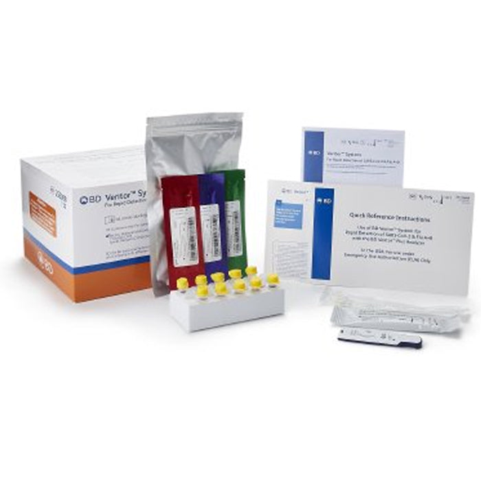 BD Veritor System Antigen Detection SARS-CoV-2 & Influenza A + B Rapd Test Kit Nasal Swab Sample 30 Tests