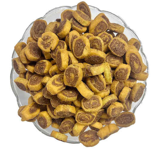 Bhole G Namkeen & Wafers Butter Bhakarwadi - 400 gms