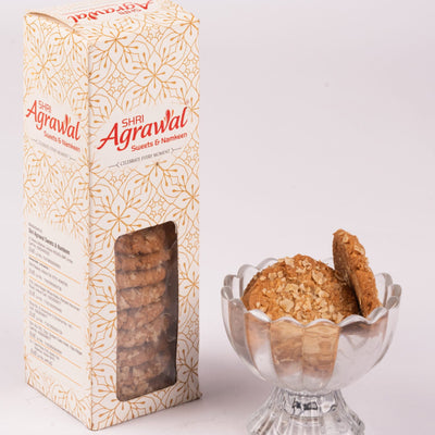 Shri Agrawal Sweets & Namkeen Oats Atta Cookies - 200 gms