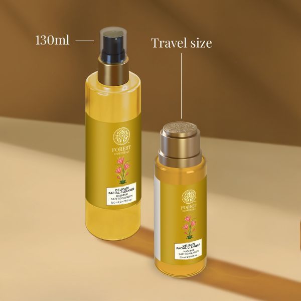 Delicate Facial Cleanser / Face wash Kashmiri Saffron & Neem - 130ml
