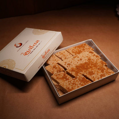 Sarvottam Chawana & Sweet Mart Biscoff Kaju Katli | 500 gms