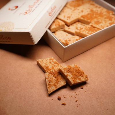 Sarvottam Chawana & Sweet Mart Biscoff Kaju Katli | 500 gms
