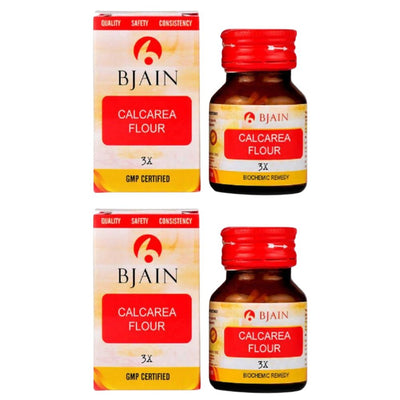 Bjain Homeopathy Calcarea Fluorica (Flour) Biochemic Tablet