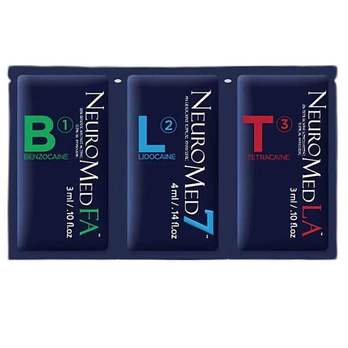 BLT Numbing Cream Topical Analgesic with Lidocaine, Benzocaine, Tetracaine 10 gram x 25/Box