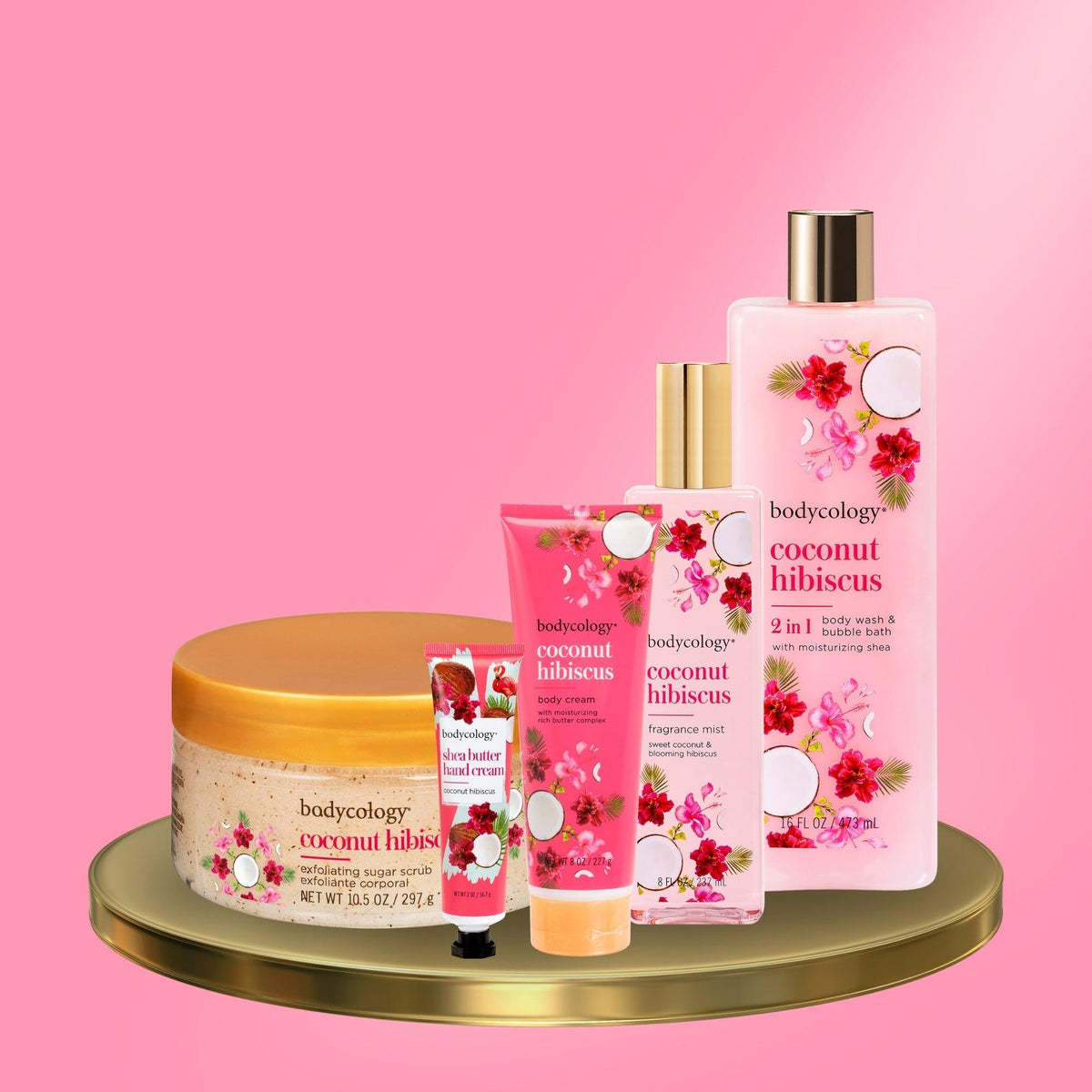 Coconut Hibiscus Set