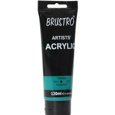 Brustro Artists' Acrylic 120ml Viridian