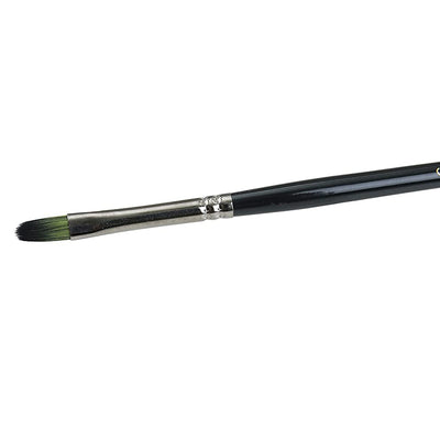 Brustro Artists Greengold Acrylic Brush Filbert Series 1800 - Size - 6