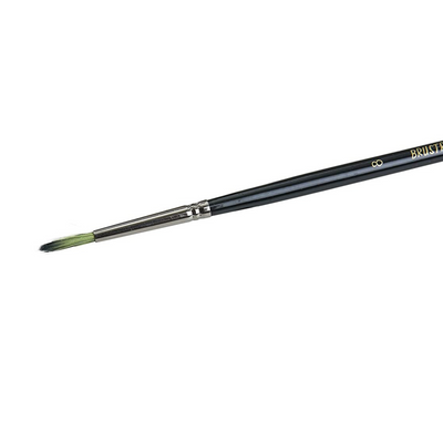Brustro Artists Greengold Acrylic Brush Round Series 1800 - Size - 8
