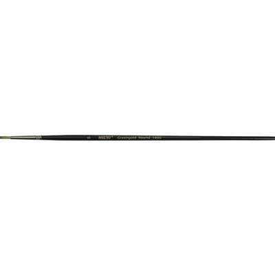 Brustro Artists Greengold Acrylic Brush Round Series 1800 - Size - 8