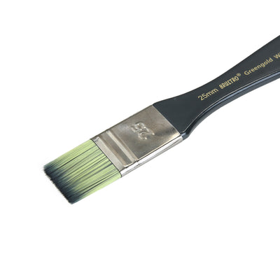 Brustro Artists Greengold Acrylic Brush Wide Flat Series 1800 - Size - 25MM