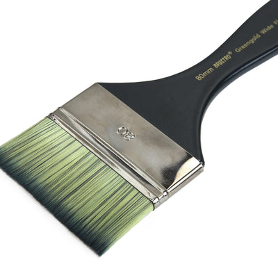 Brustro Artists Greengold Acrylic Brush Wide Flat Series 1800 - Size - 80mm