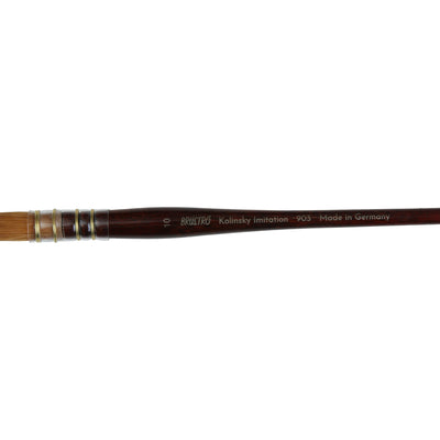 Brustro Kolinsky Imitation Watercolour Quill Mop Brush Size 10
