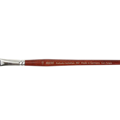 Brustro Kolinsky Imitation Watercolour Cat's Tongue Brush Size 1/2" Inch