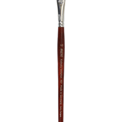Brustro Kolinsky Imitation Watercolour Cat's Tongue Brush Size 1/2" Inch