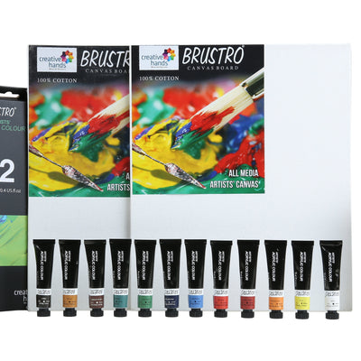 Brustro Pouring Medium Fluid Art Kit