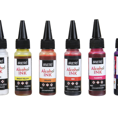 Brustro Alcohol Ink Set of 12 (20ml Each)