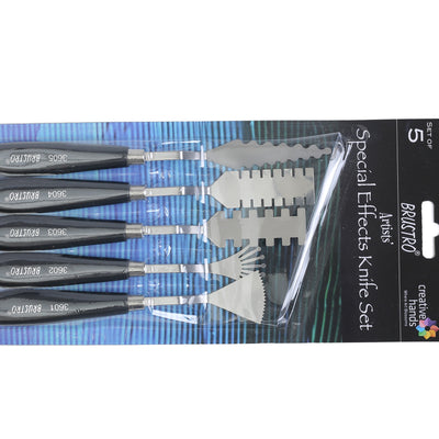 BRUSTRO Artists ’ Special Effects Palette Knives (Set of 5)
