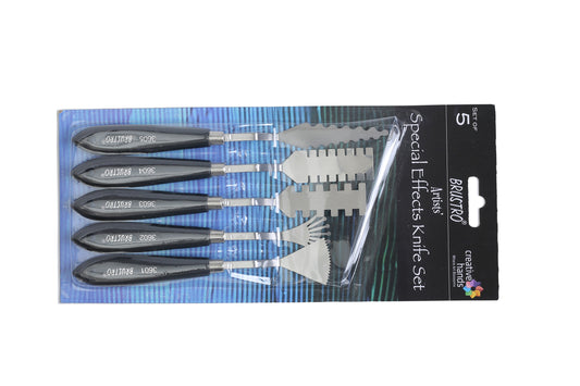 BRUSTRO Artists ’ Special Effects Palette Knives (Set of 5)