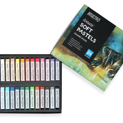 Brustro Artists' Soft Pastels Set of 24