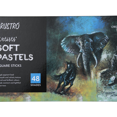 Brustro Artists' Soft Pastels Set of 48