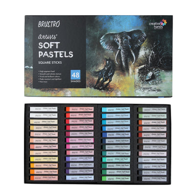 Brustro Artists' Soft Pastels Set of 48