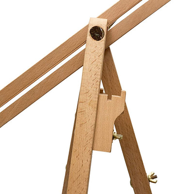Brustro Artists' Sketching Tilted Wooden Easel Light