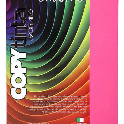 BRUSTRO Copytinta Coloured Craft Paper A4 Size 80 GSM Pastel Green Shade, 30 Sheets Pack. Double Side Coloured for Office Printing, Art, Origami, Craft. VERDE CHIARO