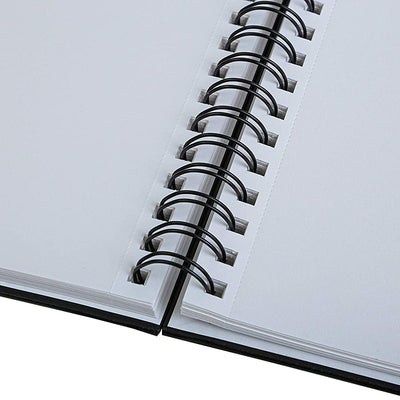 Brustro Artists Wiro Bound Sketch Book Journal, A4 Size,156 Pages,110 GSM