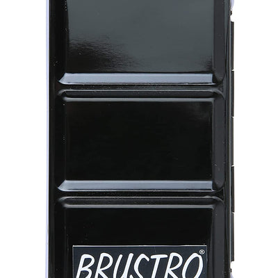 Brustro Empty Watercolour 12 Half Pan Metal Box (Pans Included)