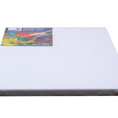 Brustro Polycotton Stretched Canvas ( Extra fine grain) 16"X20"