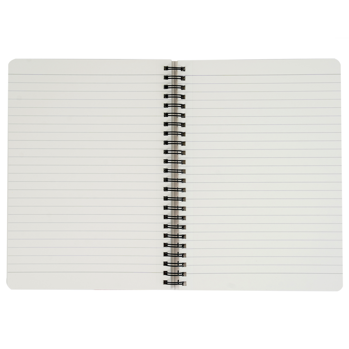 BRUSTRO Inspire A5 Size, 1 Subject Ruled Notebooks (Set of 2), 80 sheets/160 pages, 70 gsm ivory paper, Black/Grey Velvety Touch Cover
