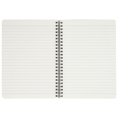 BRUSTRO Inspire A5 Size, 1 Subject Ruled Notebook, 80 sheets / 160 pages, 70 gsm ivory paper, grey cover