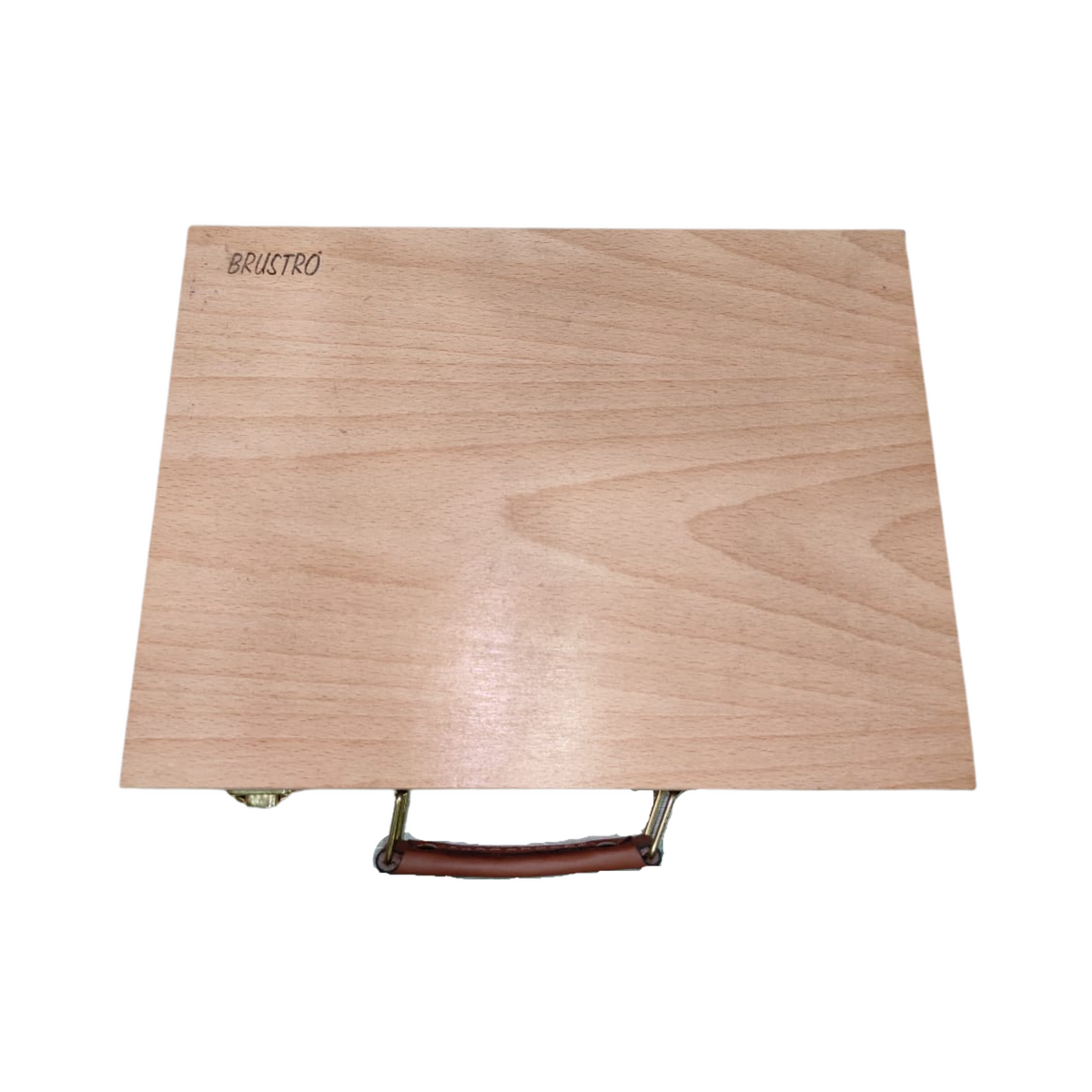 Brustro Artists' Laptop Painting Box with a Palette