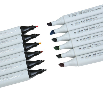 Brustro Twin Tip Alcohol Markers
