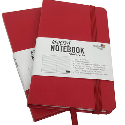 BRUSTRO NOTEBOOK CLASSIC SERIES TWIN PACK A6